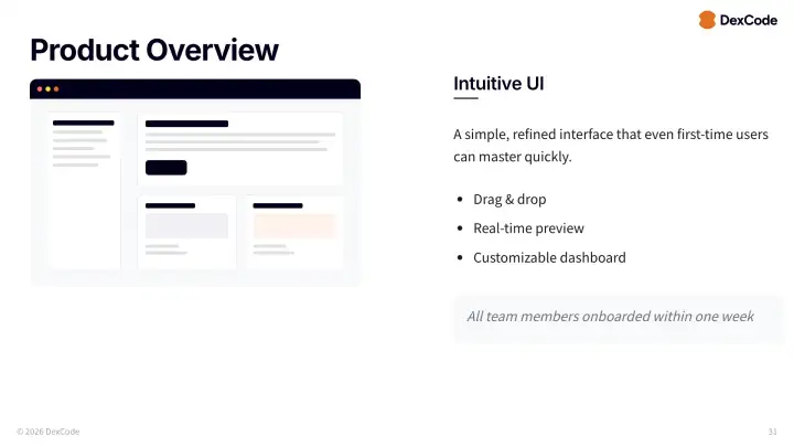 Image left text right slide