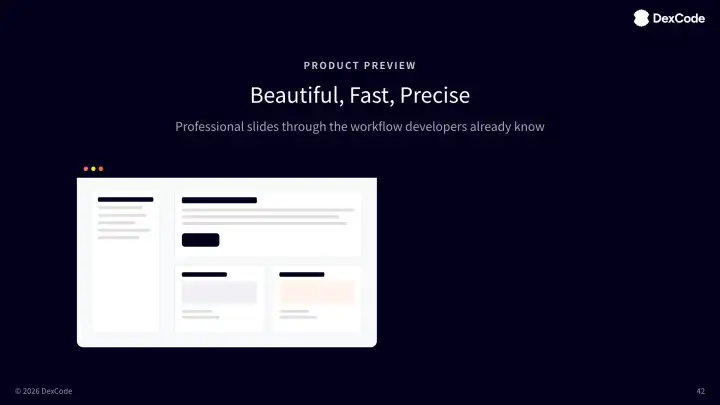 Image full with text slide